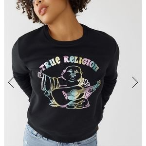True Religion - Buddha Crewneck Sweatshirt